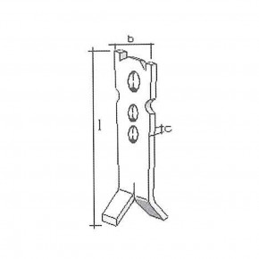 Anneau de levage pour ancre plate 2.5 T